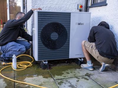 fitting a heat pump
